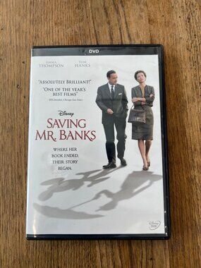 Disney Saving Mr. Banks 2013 Movie DVD Edition Drama Emma Thompson Pre-Owned